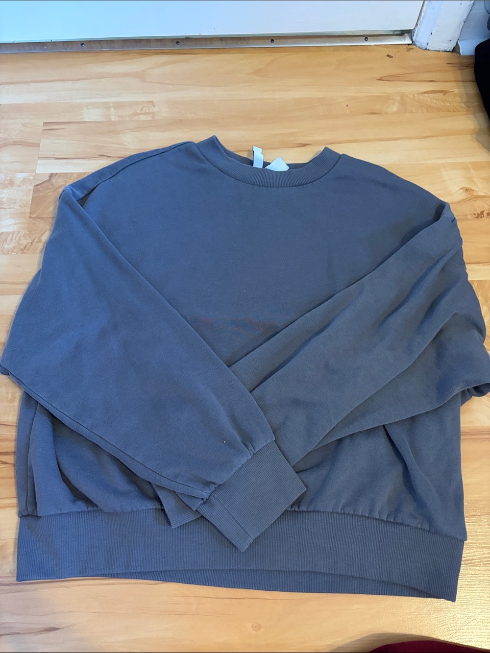 H&M Women's Crewneck Sweater - Charcoal Gray